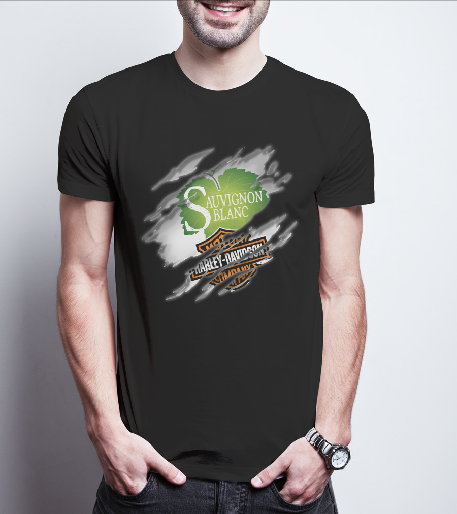 Sauvignon Blanc Harley Davidson T-Shirt
