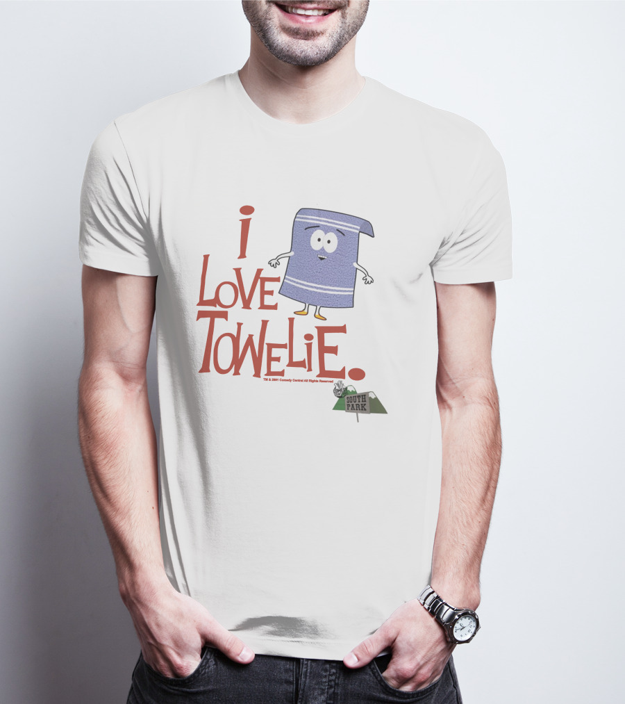 I Love Towelie South Park Official Merchandise T-Shirt