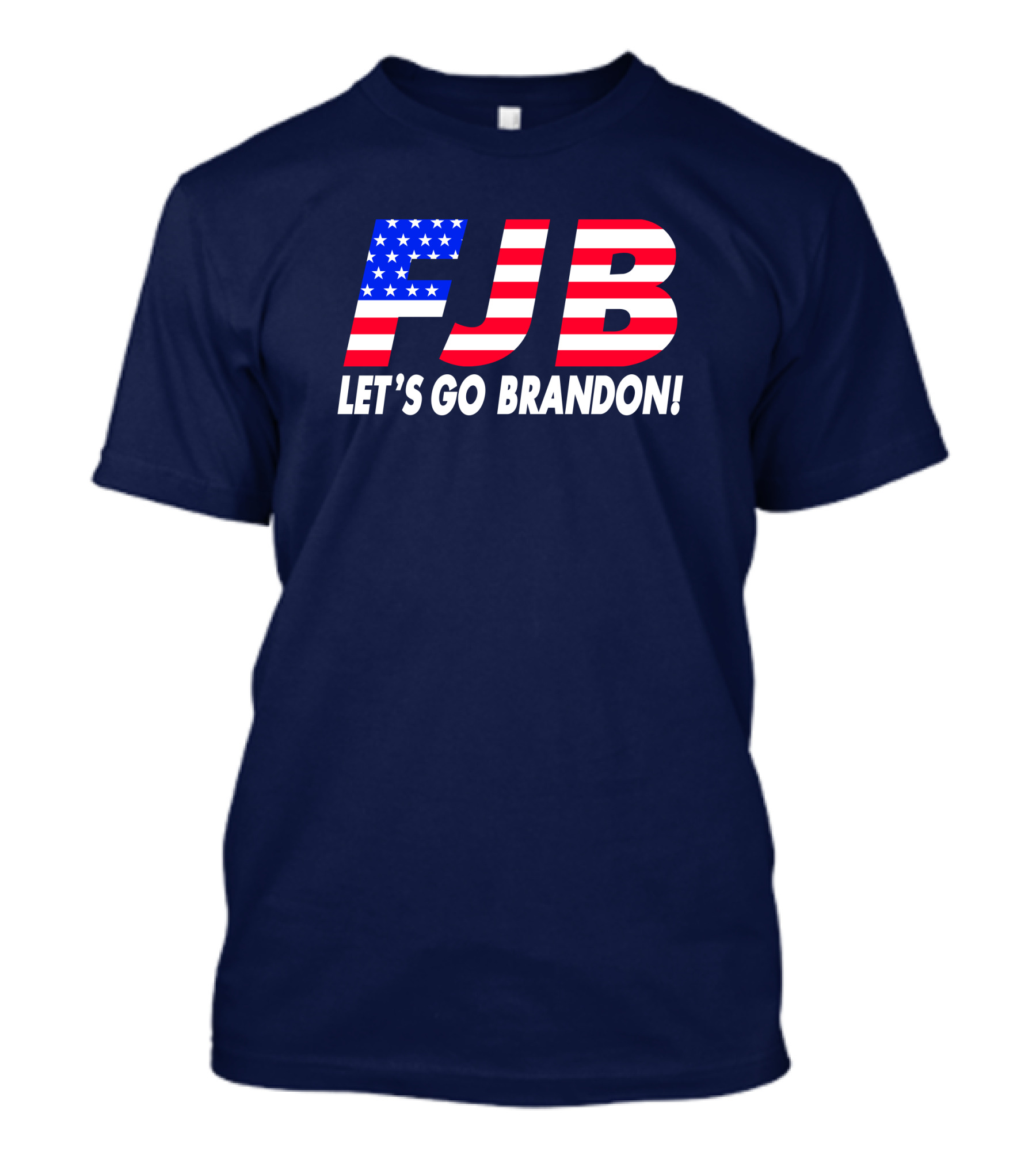 FJB Let's Go Brandon American Flag T-Shirt