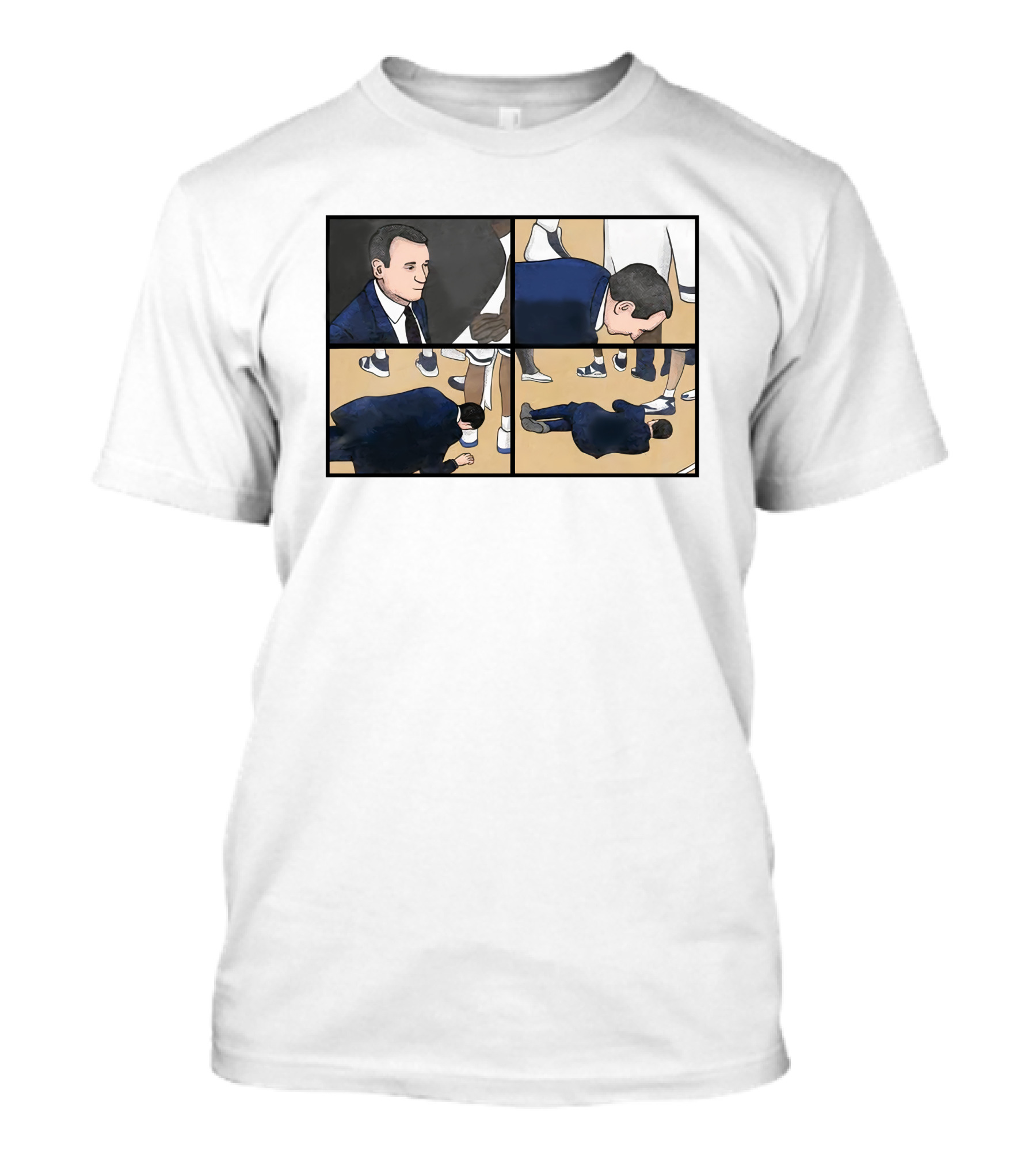 Pardon My Take Collapse Big Cat Comic Strip T-Shirt