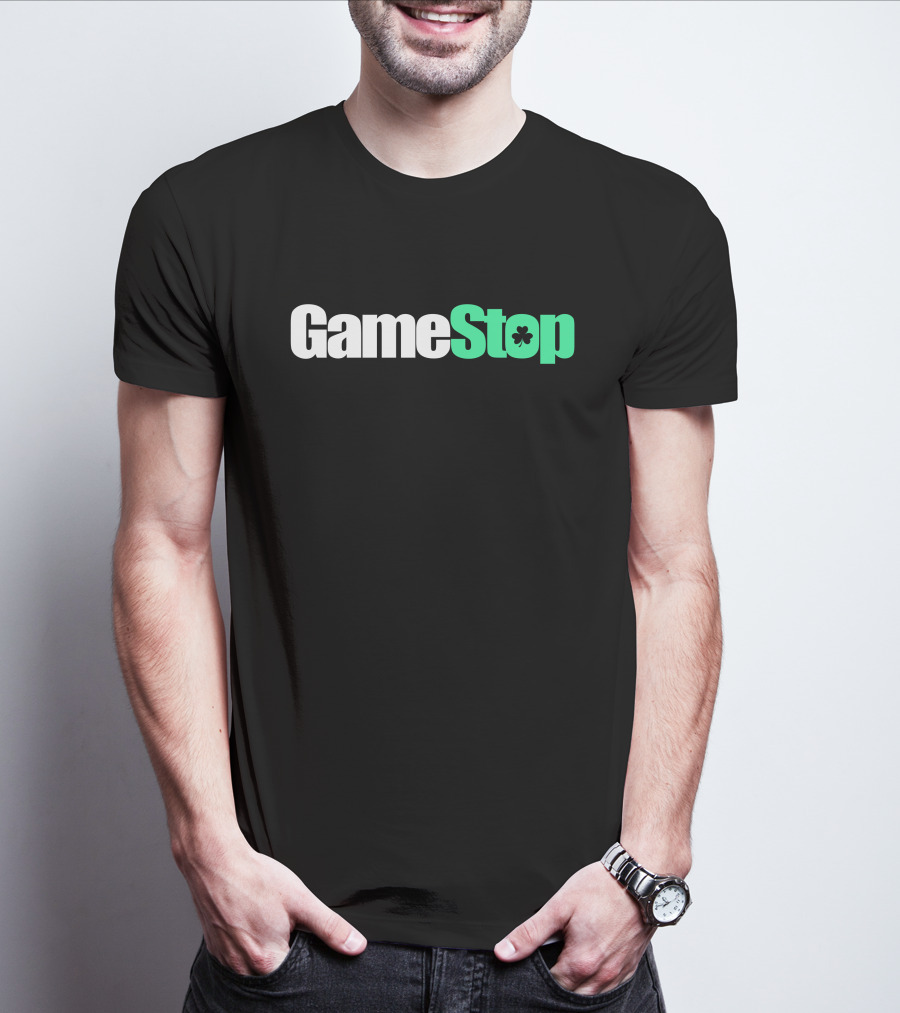Gamestop Patrick's Day Superstonk Shamrock T-Shirt