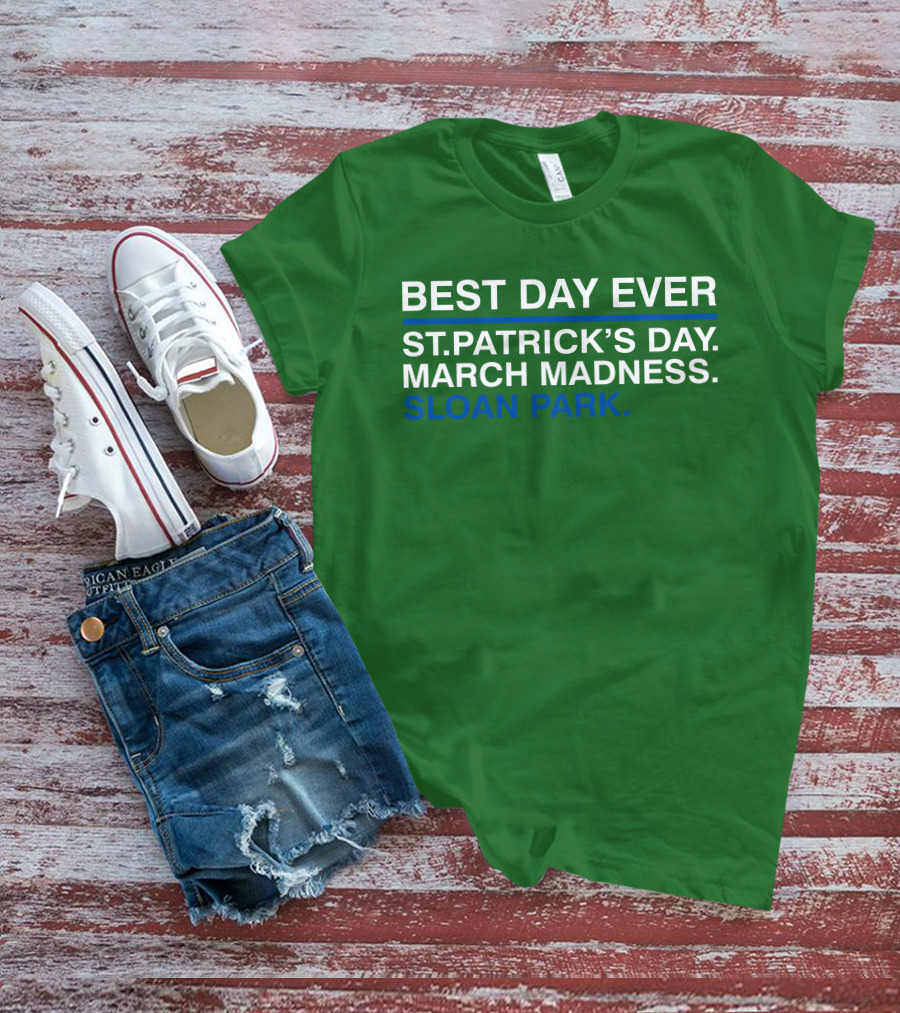 Seiya Suzuki Best Day Ever St. Patrick’s Day March Madness Sloan Park T-Shirt