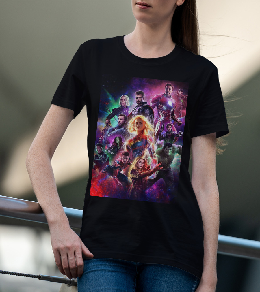 Marvel Avengers Endgame Superhero Team T-Shirt