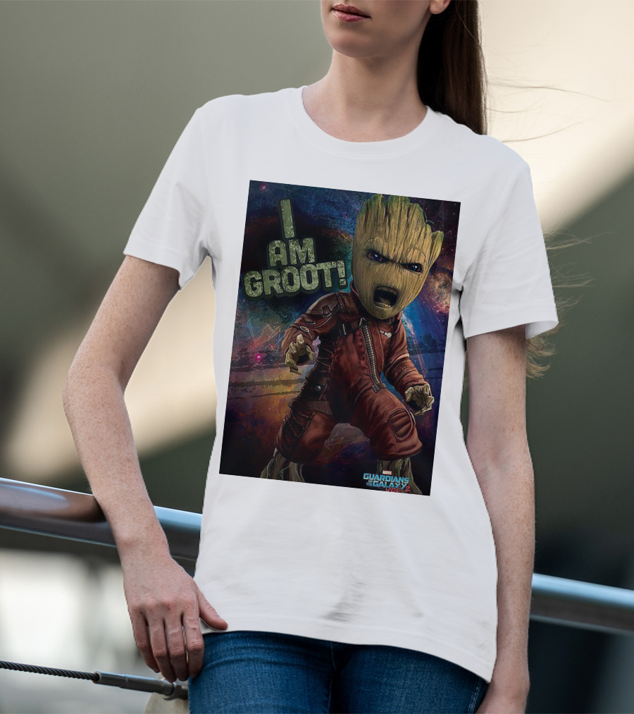 I Am Groot Guardians Of The Galaxy Vol. 2 T-Shirt