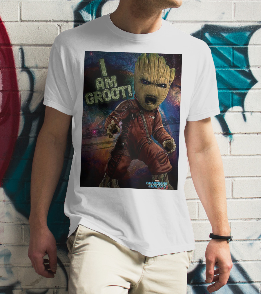I Am Groot Guardians Of The Galaxy Vol. 2 T-Shirt