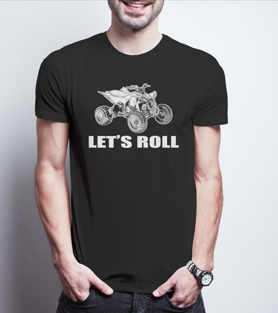 Yamaha YFZ 450R ATV Let's Roll Adventure T-Shirt