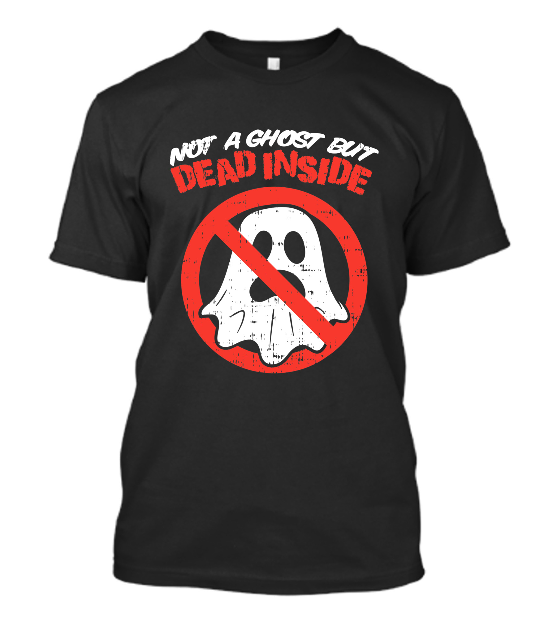 Not A Ghost But Dead Inside Funny Saying Halloween Ghostbusters T-Shirt