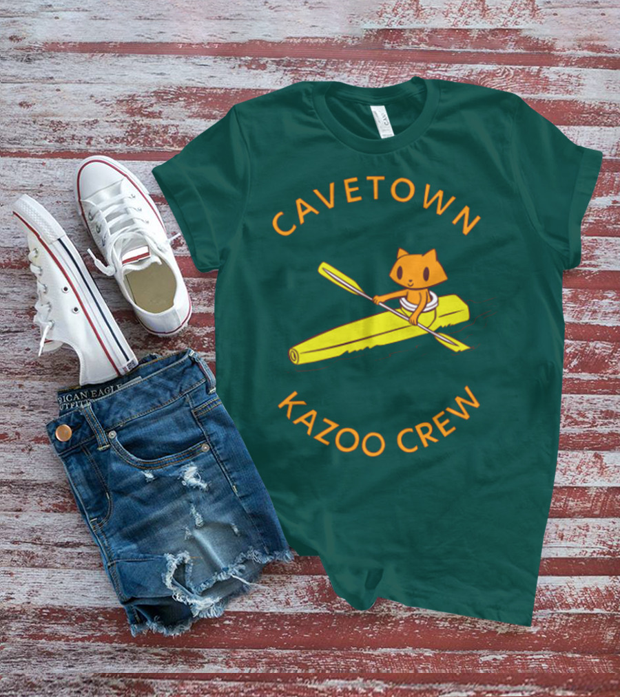 Cavetown Kazoo Crew Cat In Canoe T-Shirt