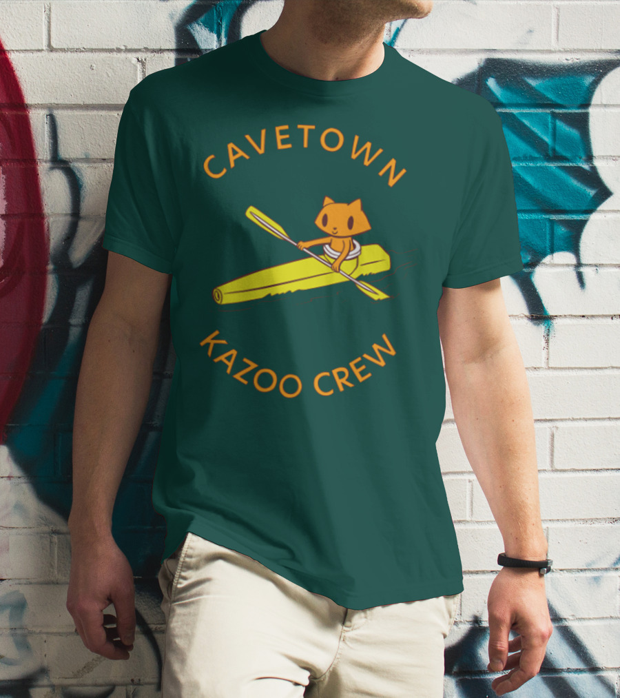 Cavetown Kazoo Crew Cat In Canoe T-Shirt