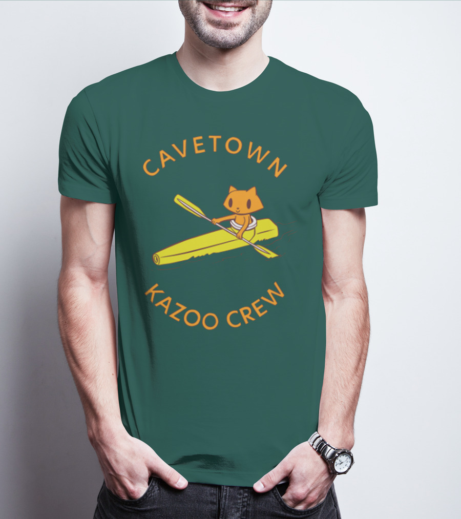 Cavetown Kazoo Crew Cat In Canoe T-Shirt
