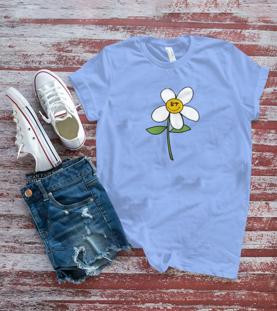 Brennen Taylor Merch Smiling Flower T-Shirt