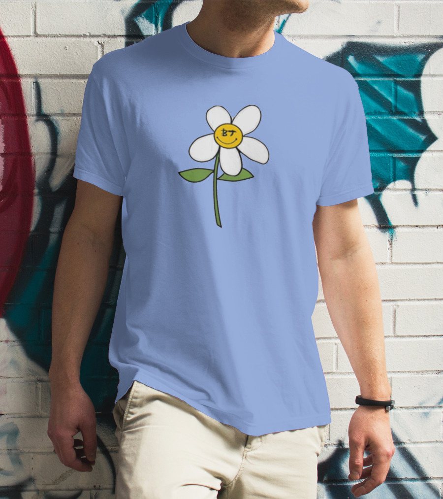 Brennen Taylor Merch Smiling Flower T-Shirt