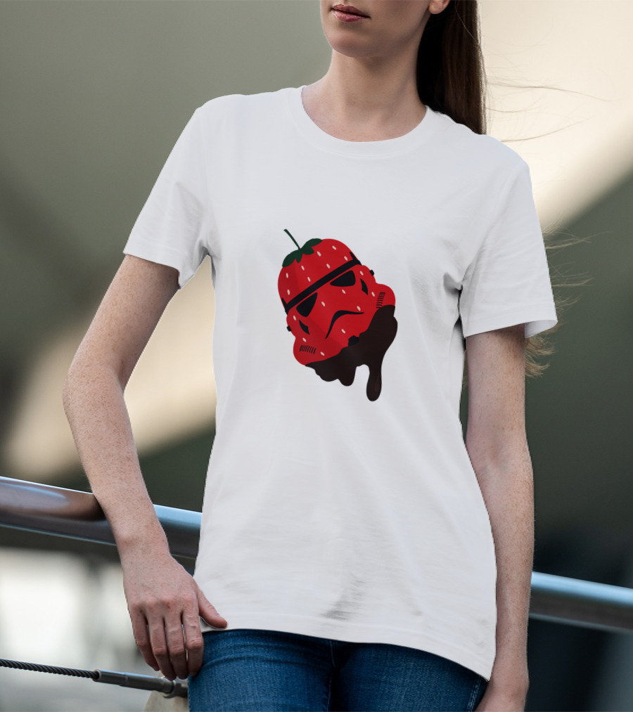 Star Wars Stormtrooper Chocolate Dipped Strawberry T-Shirt