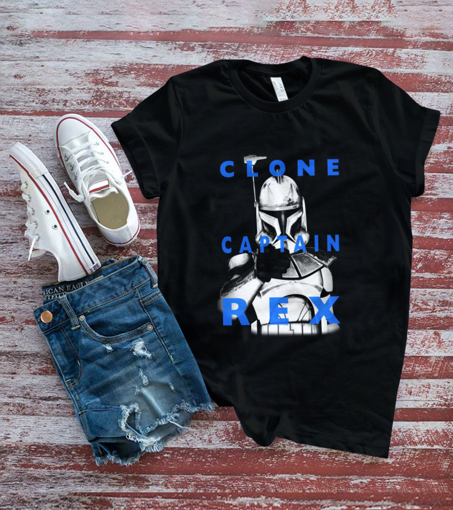 Star Wars The Clone Wars Clone Captain Rex T-Shirt
