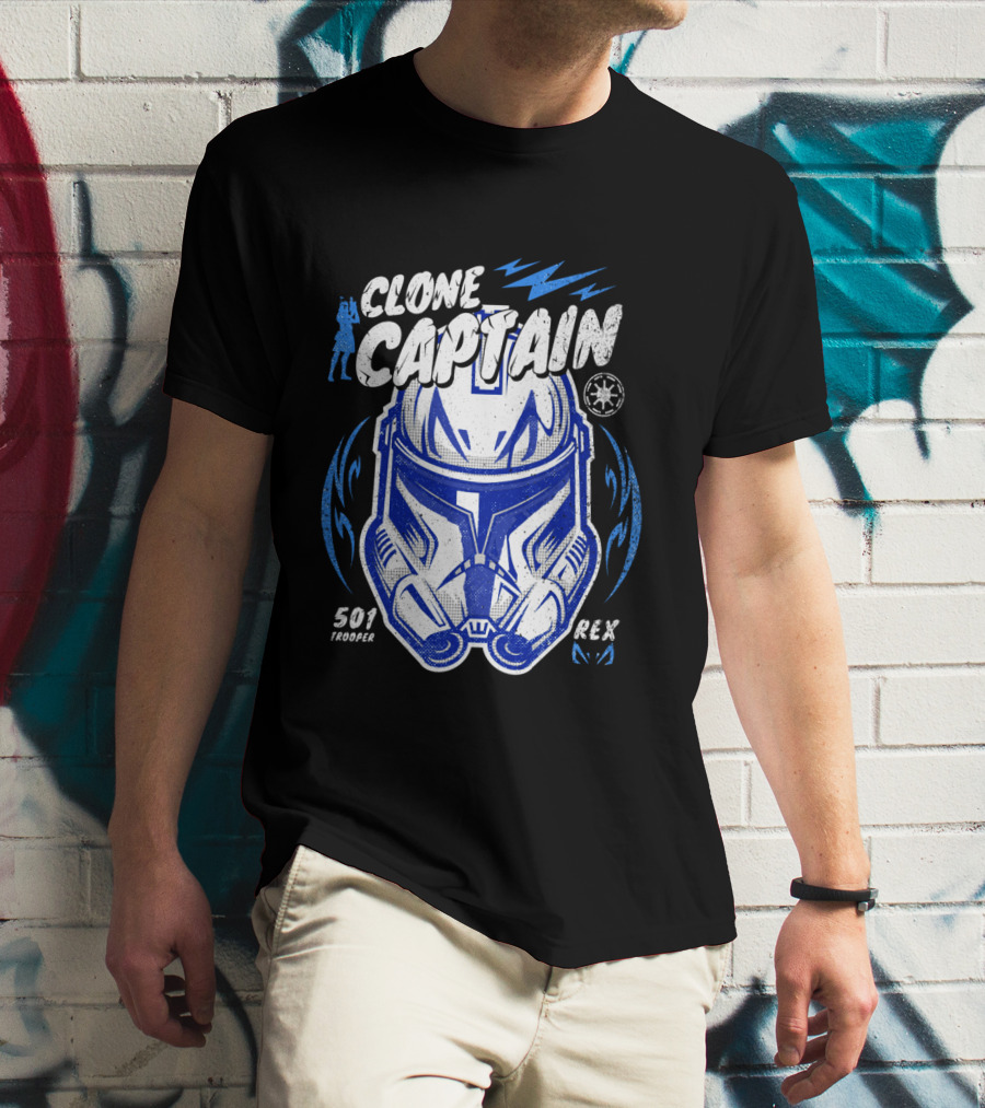 Clone Captain Rex 501 Trooper Star Wars The Clone Wars T-Shirt