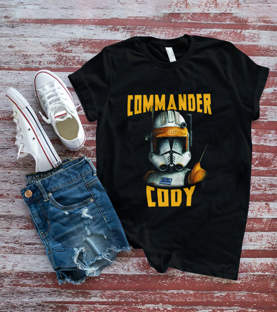 Commander Cody The Clone Wars Big Face T-Shirt