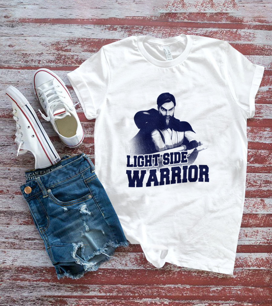 The Clone Wars Obi Wan Kenobi Light Side Warrior T-Shirt