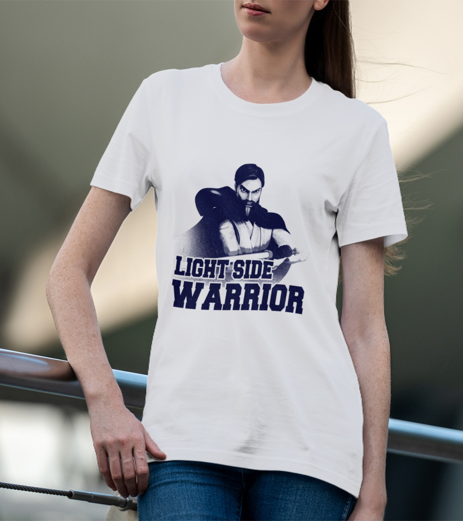 The Clone Wars Obi Wan Kenobi Light Side Warrior T-Shirt