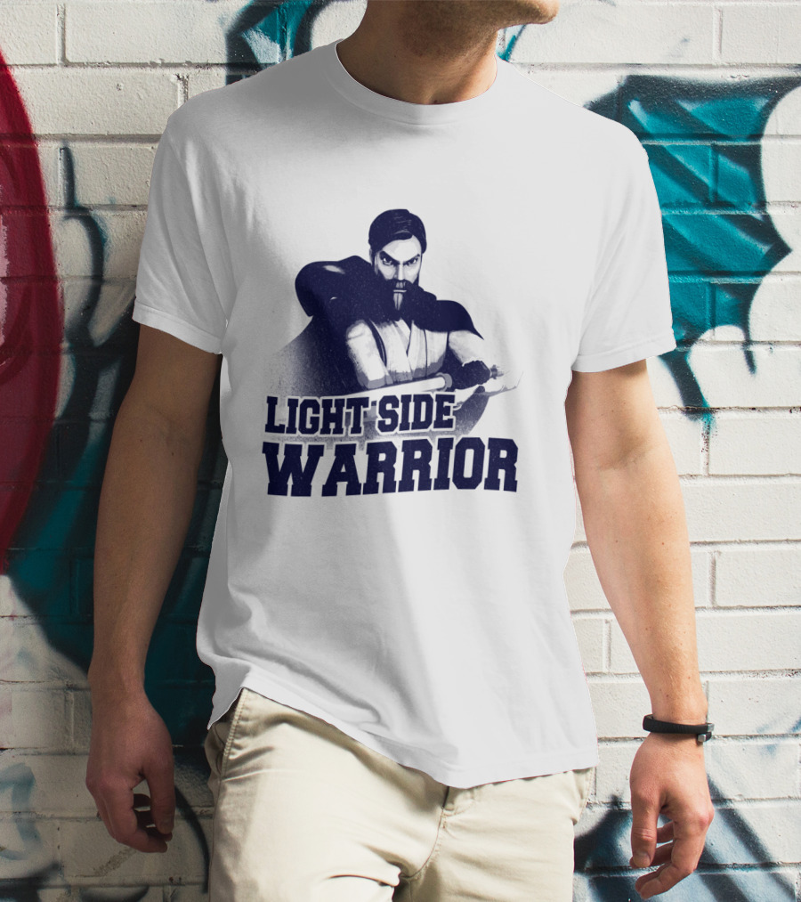The Clone Wars Obi Wan Kenobi Light Side Warrior T-Shirt
