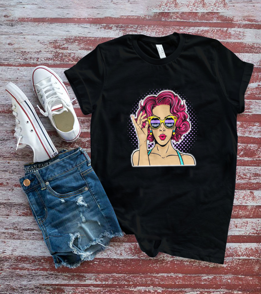 SN Shades Pop Art Retro Vibes T-Shirt