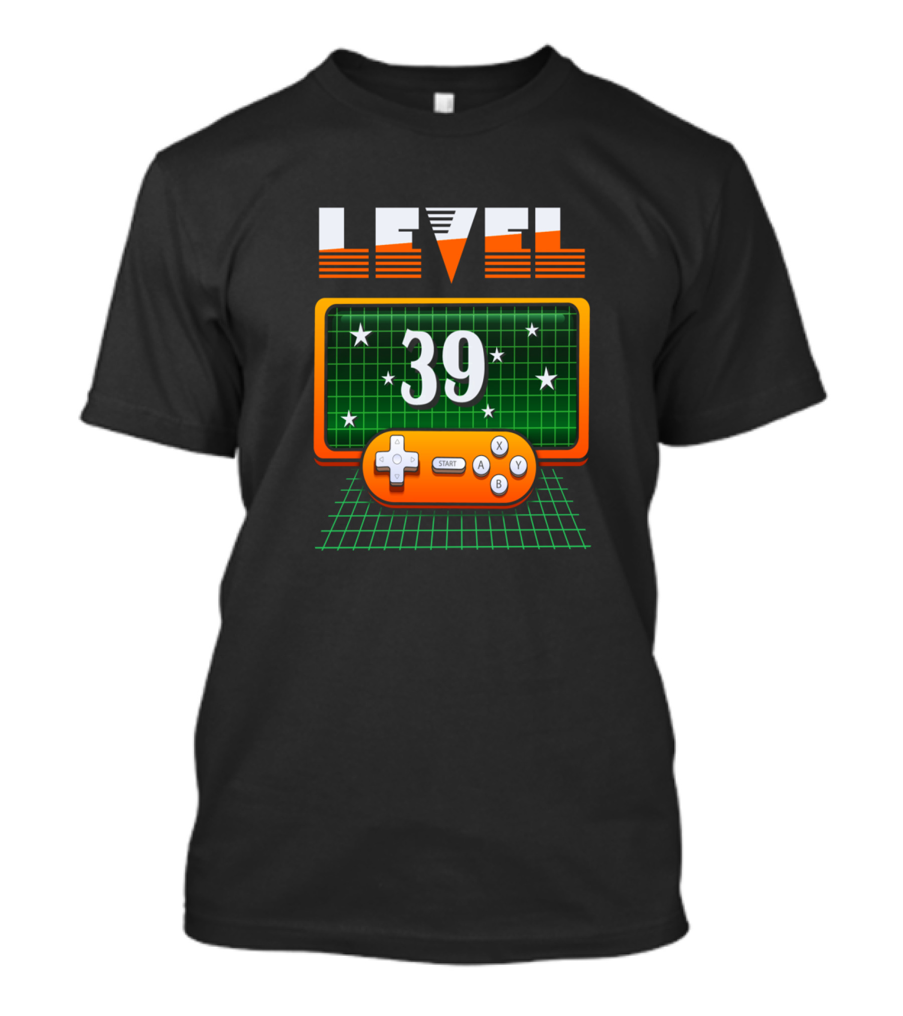 Level 39 Birthday Video Game Controller T-Shirt