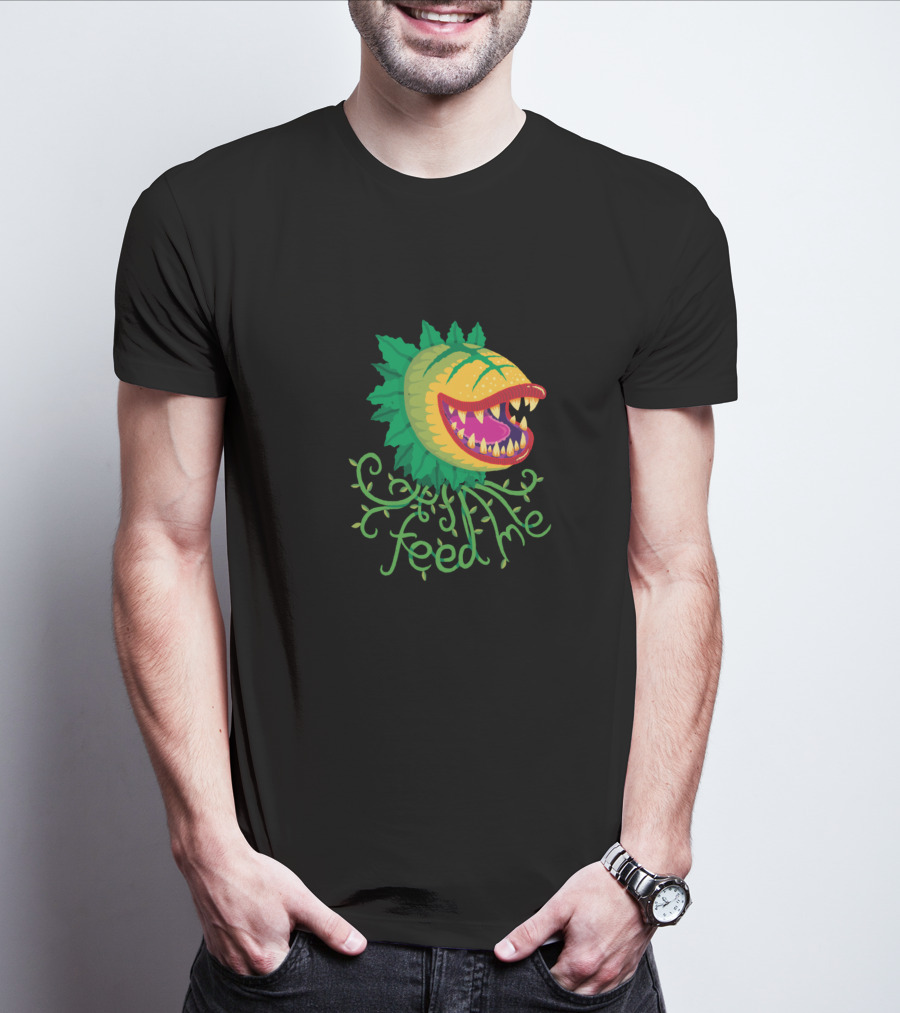 Little Shop Of Horrors Feed Me Audrey II T-Shirt