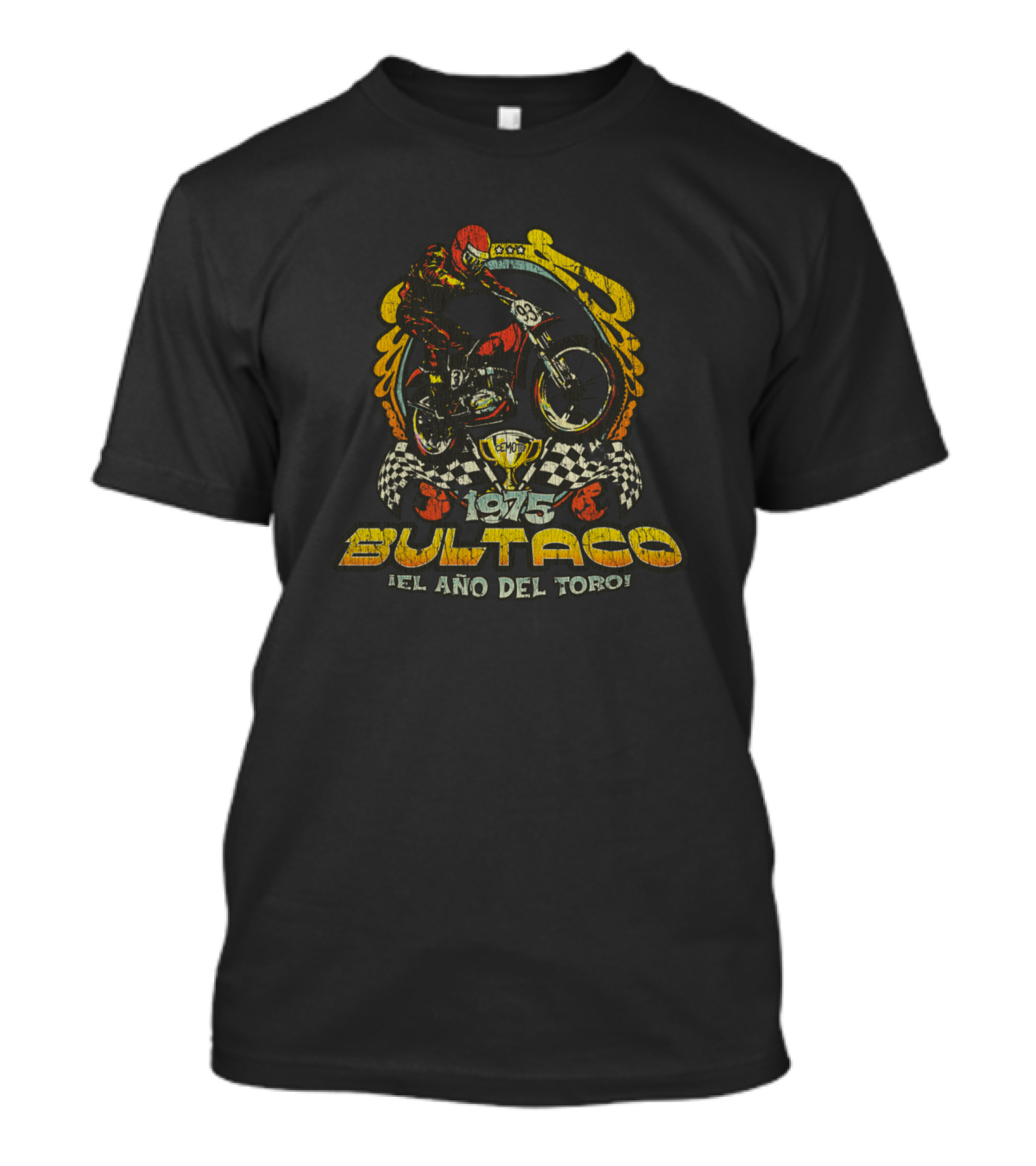 BULTACO 1975 Motocross El Año Del Toro T-Shirt