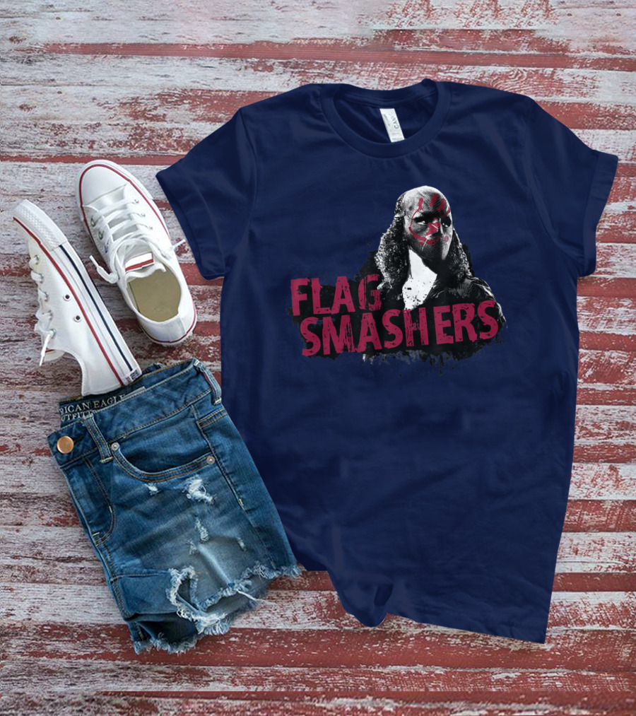Marvel The Falcon And The Winter Soldier Flag Smashers Karli Flag T-Shirt