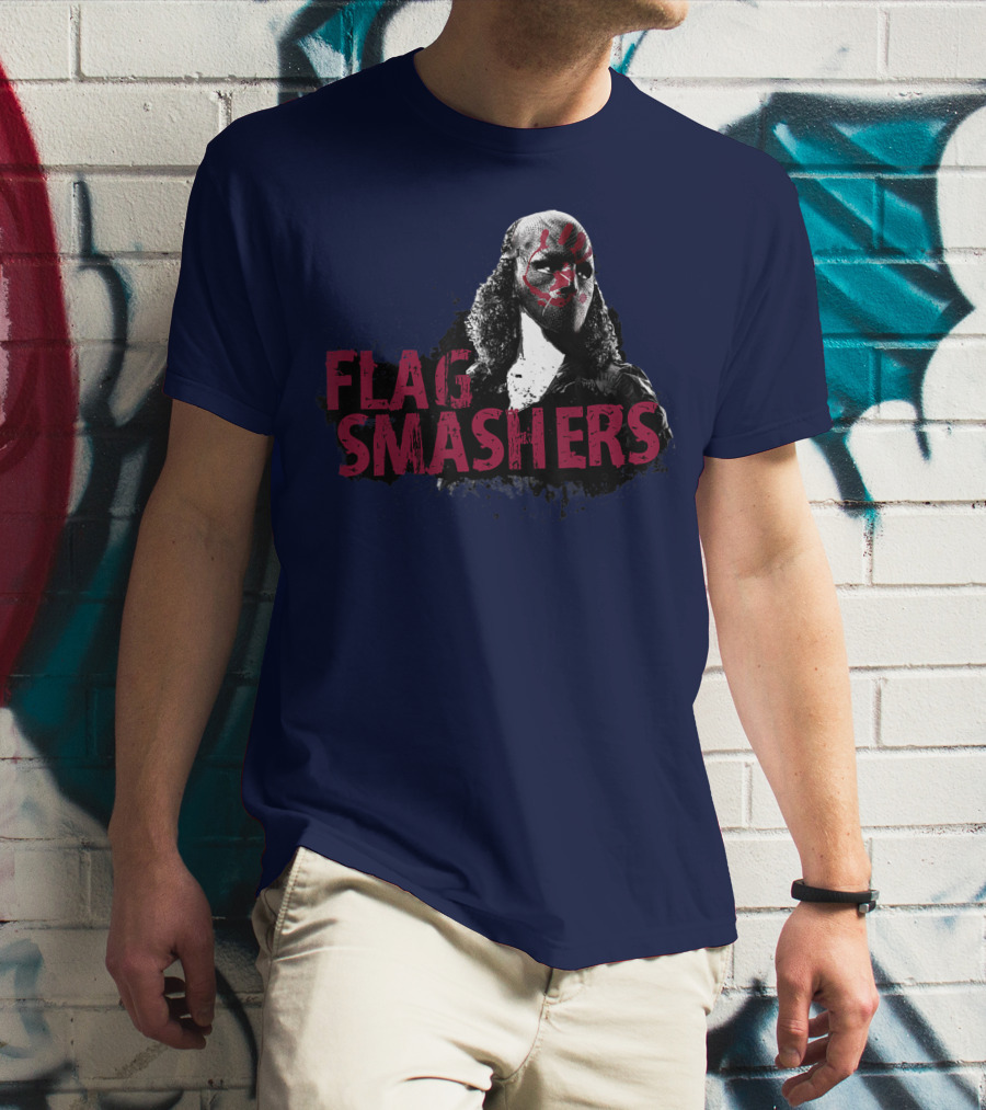 Marvel The Falcon And The Winter Soldier Flag Smashers Karli Flag T-Shirt