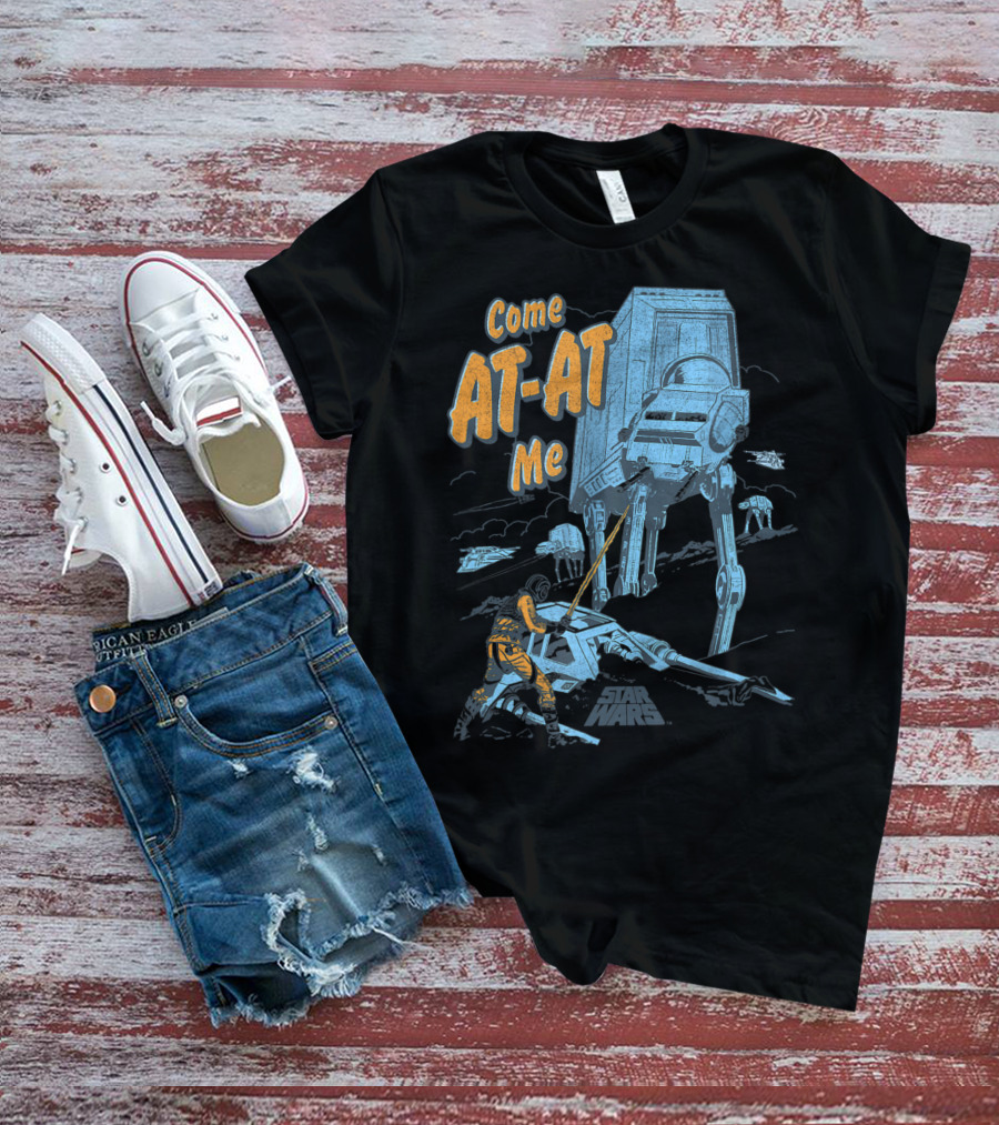 Come AT-AT Me Star Wars The Empire Strikes Back Battle Scene T-Shirt
