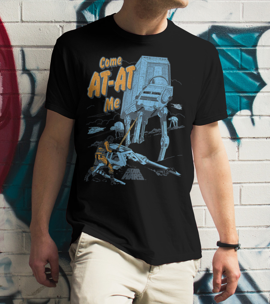 Come AT-AT Me Star Wars The Empire Strikes Back Battle Scene T-Shirt