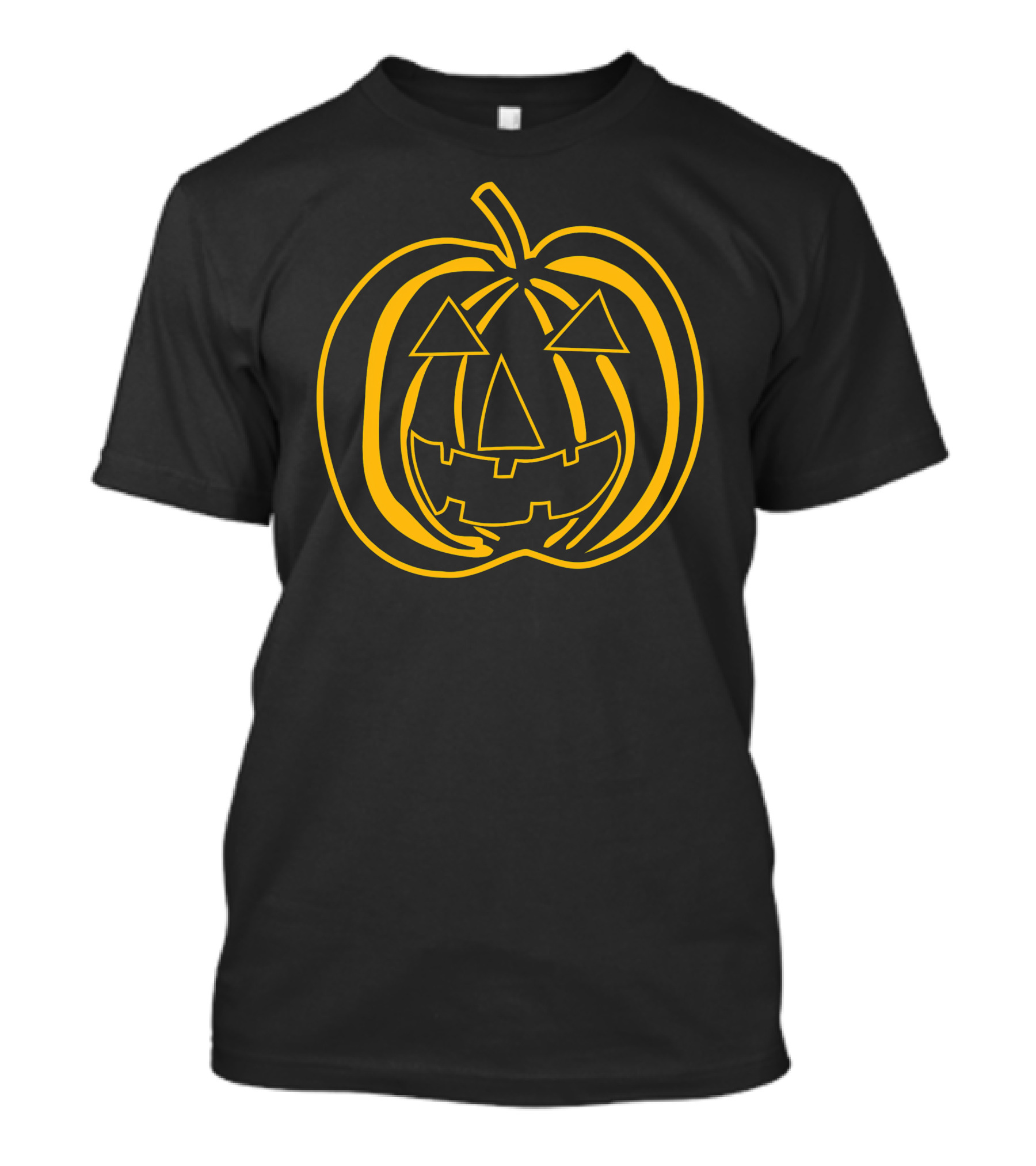 Halloween Pumpkin Face Big Texas T-Shirt