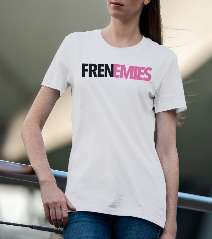 Frenemies Merchandise Logo Bold Pink T-Shirt