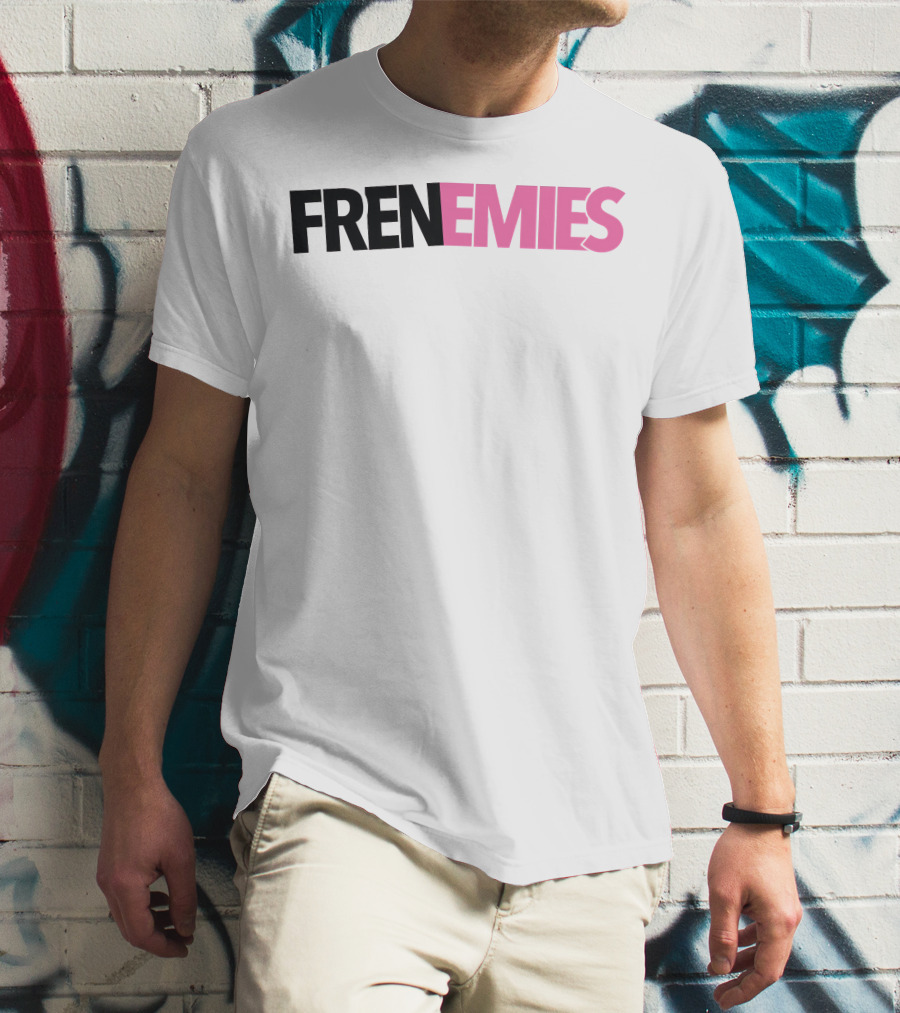 Frenemies Merchandise Logo Bold Pink T-Shirt