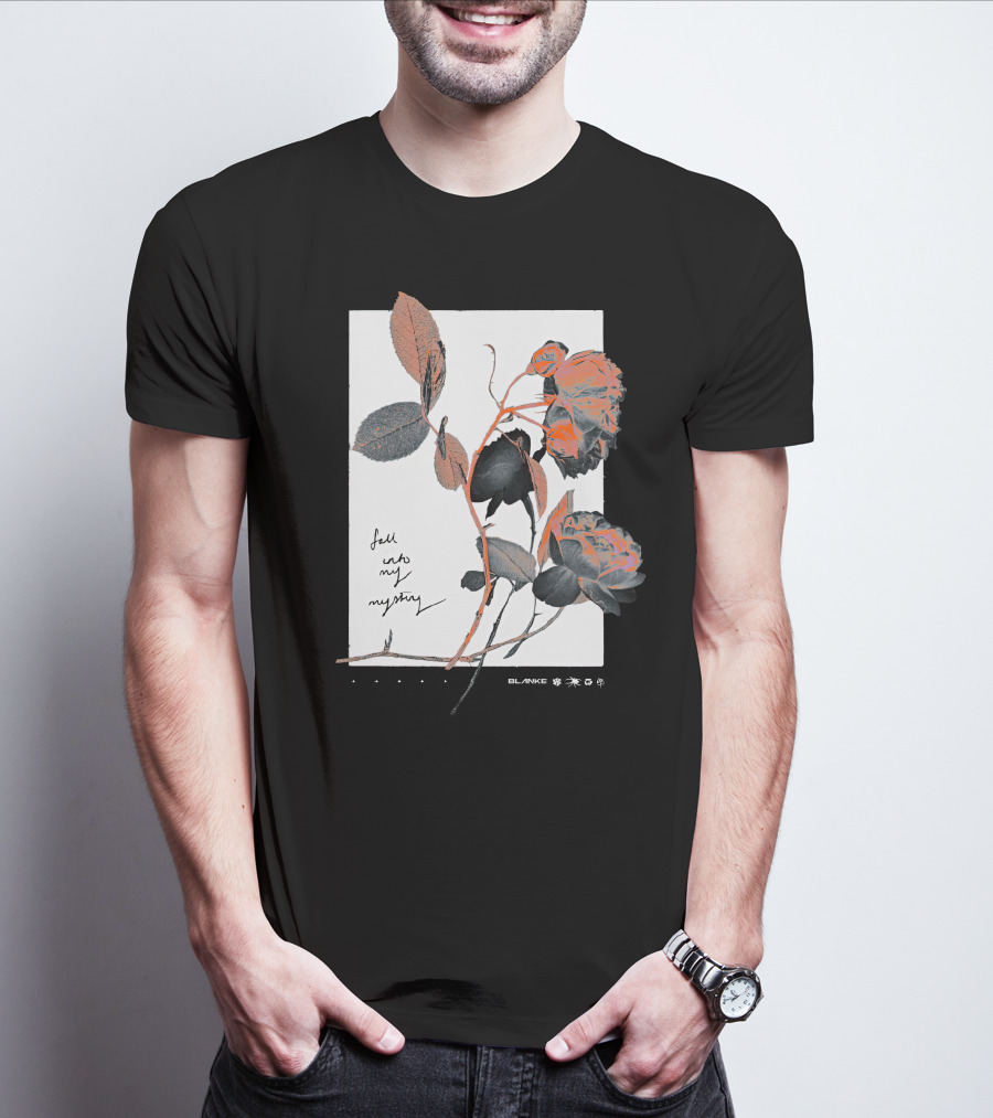 Blanke Fall Into My Mystery Roses T-Shirt