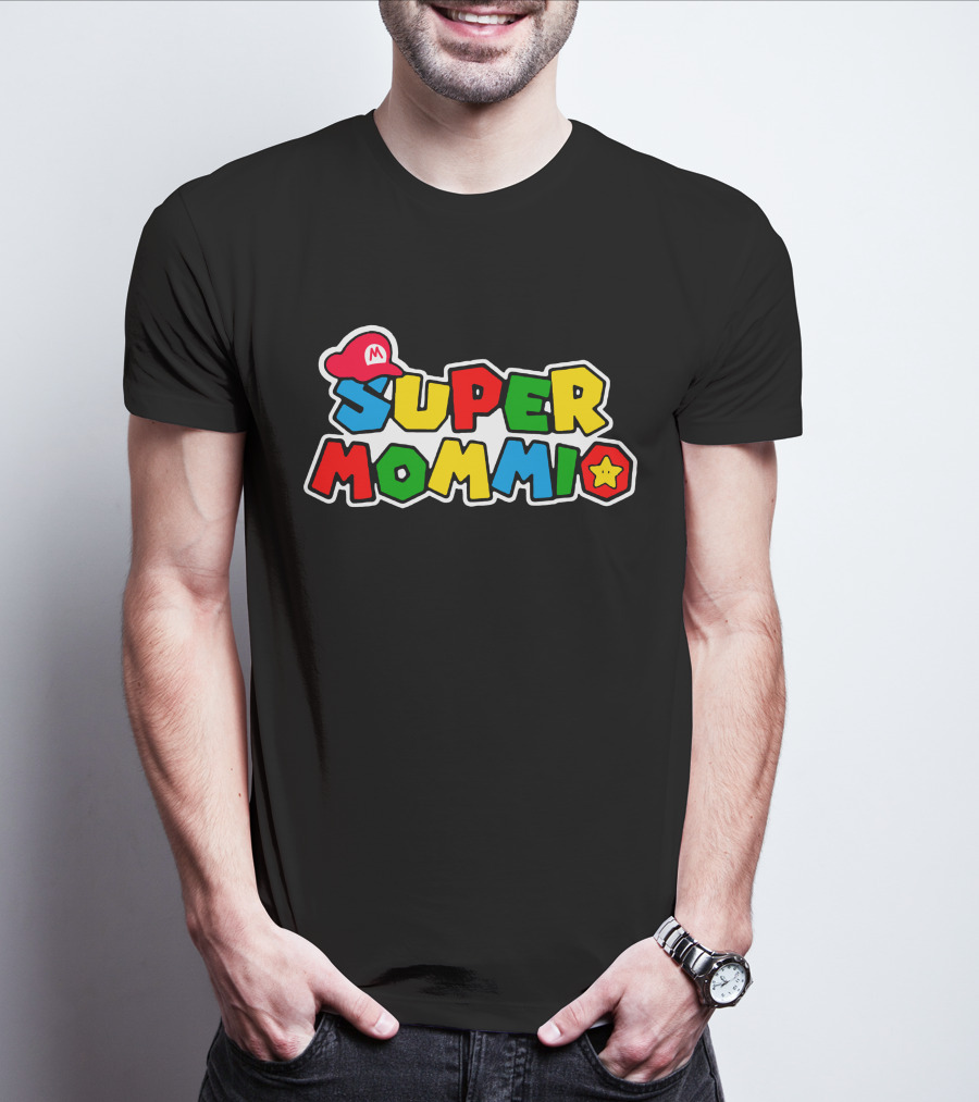 SUPER MOMMIO Mario-Inspired T-Shirt