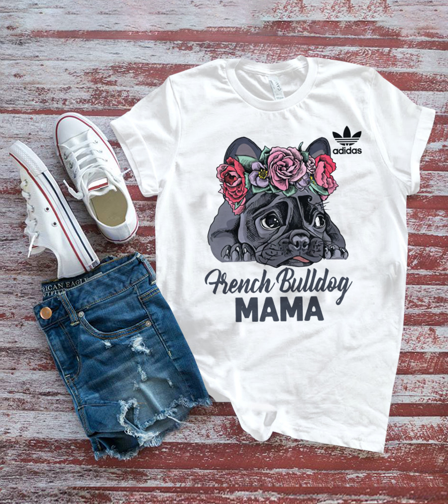 French Bulldog Mama Frenchie Puppy T-Shirt