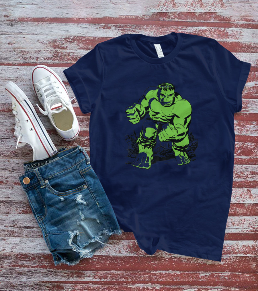 The Incredible Hulk Vintage Marvel Comic T-Shirt