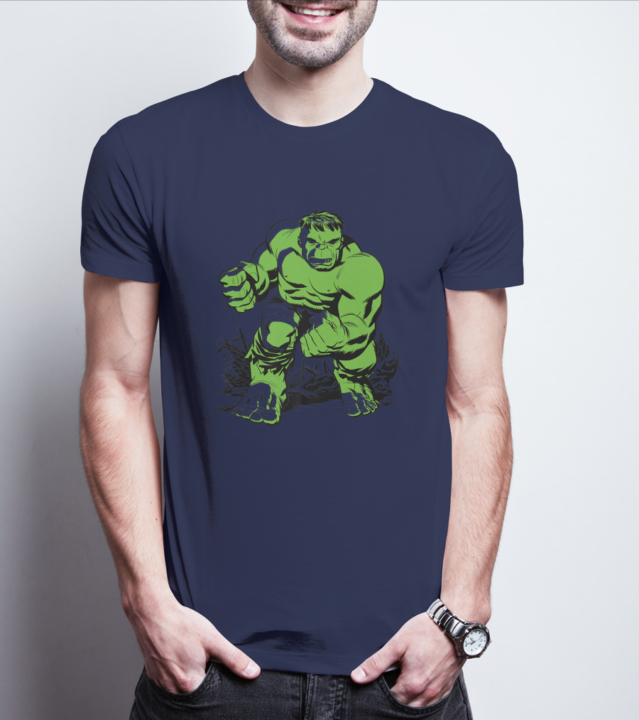 The Incredible Hulk Vintage Marvel Comic T-Shirt