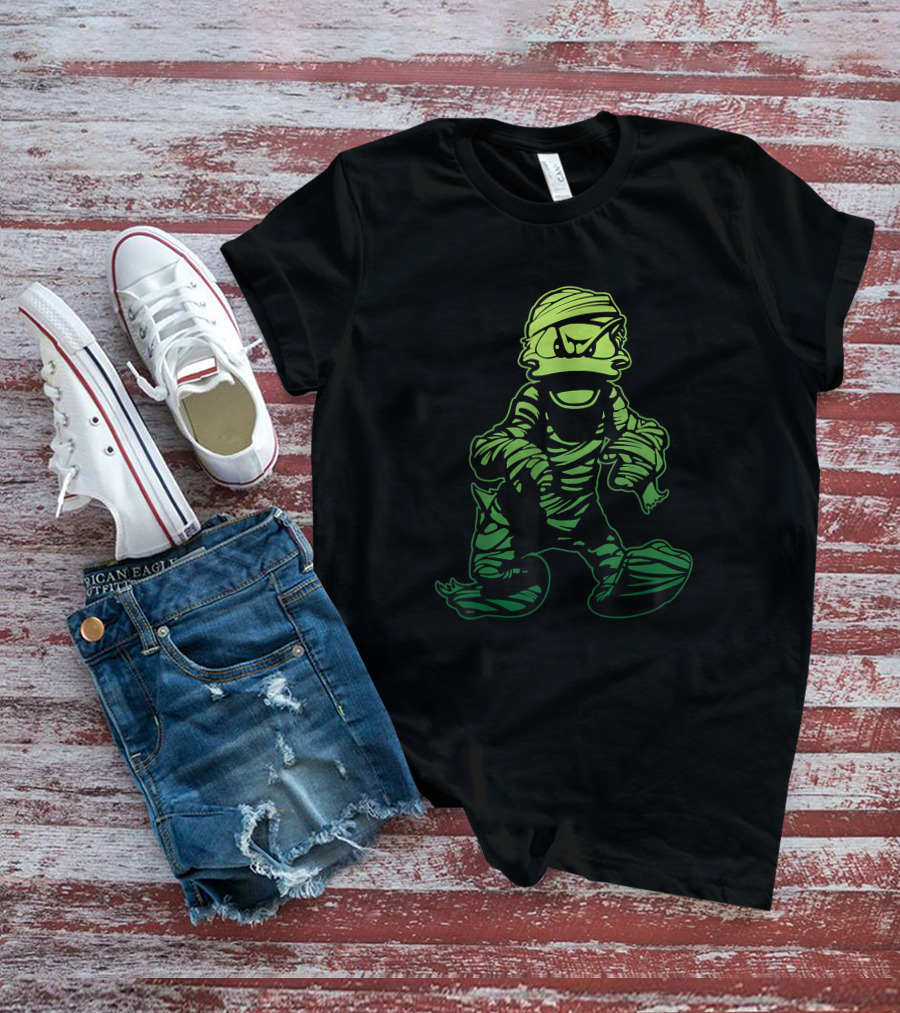 Donald Duck Halloween Mummy Disney Character T-Shirt