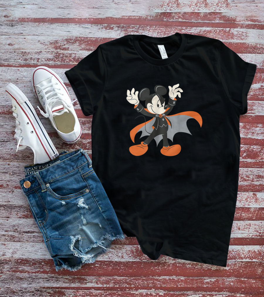 Disney Halloween Mickey Mouse Vampire Magic T-Shirt