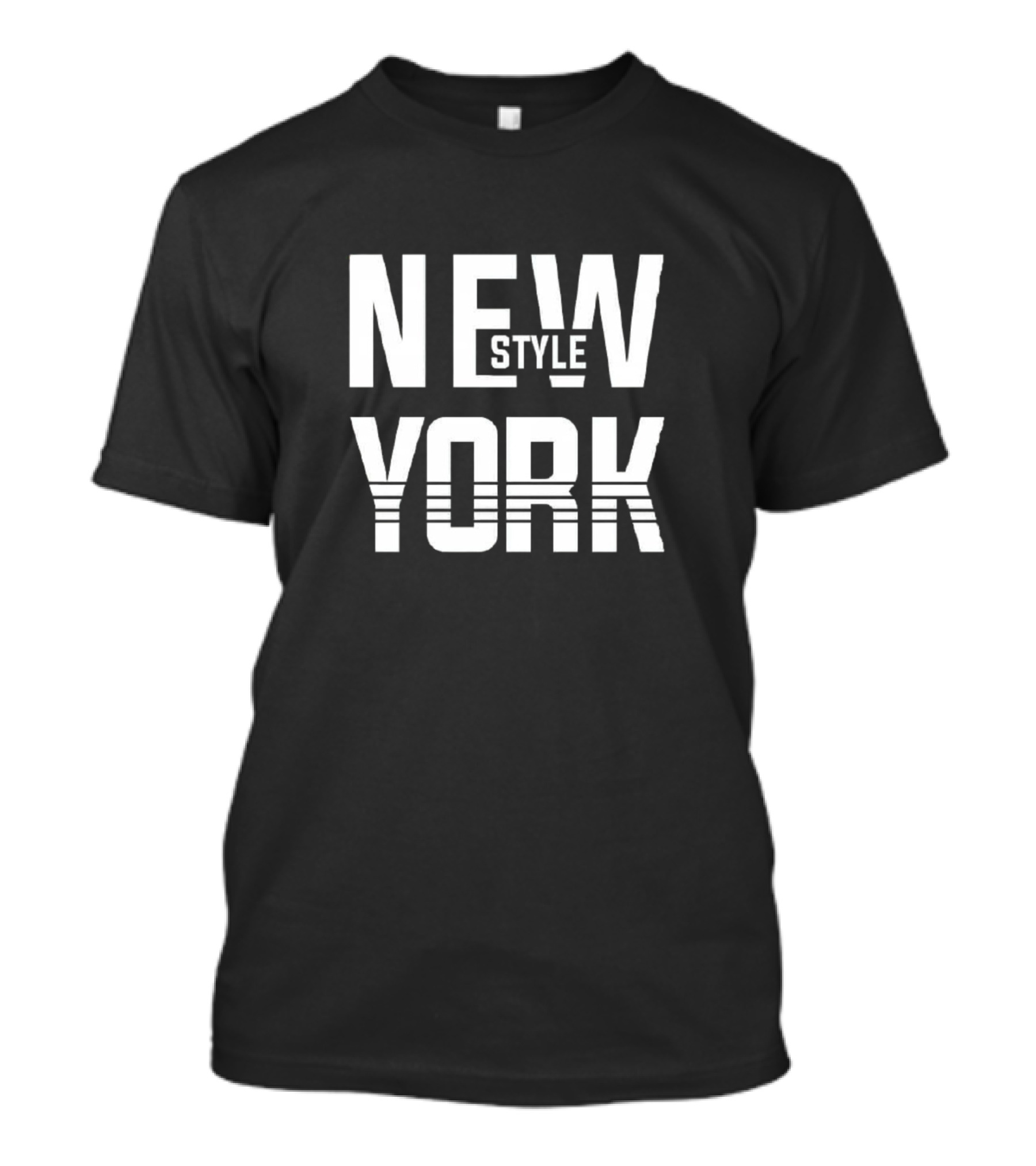 New York Style Vintage Aesthetic Bold Typography T-Shirt