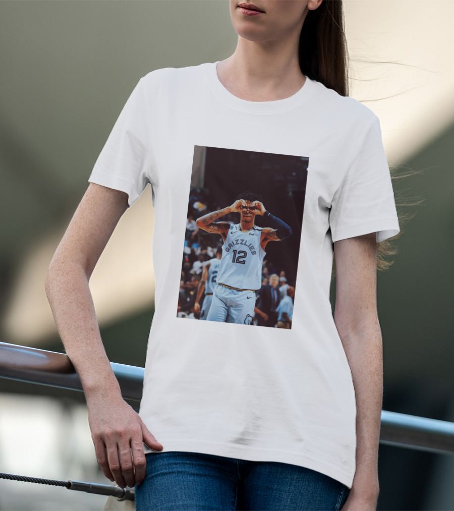 Ja Morant Grizzlies Number 12 T-Shirt