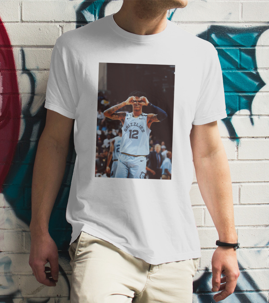 Ja Morant Grizzlies Number 12 T-Shirt