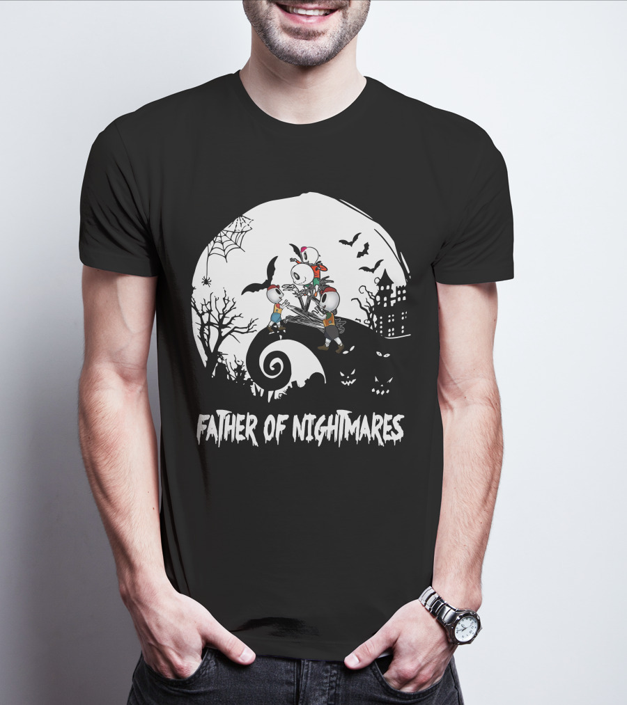 Father Of Nightmares 3 Boys Halloween T-Shirt