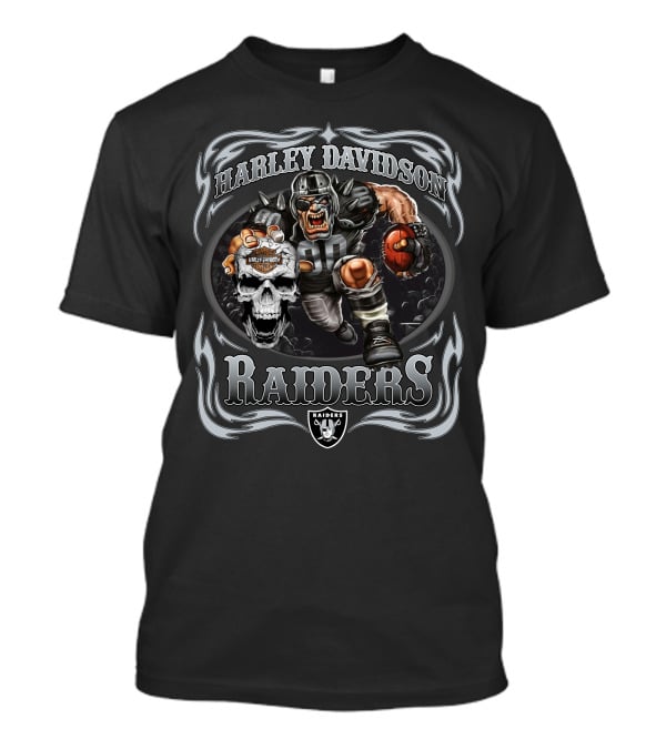 Harley Davidson Las Vegas Raiders T-Shirt