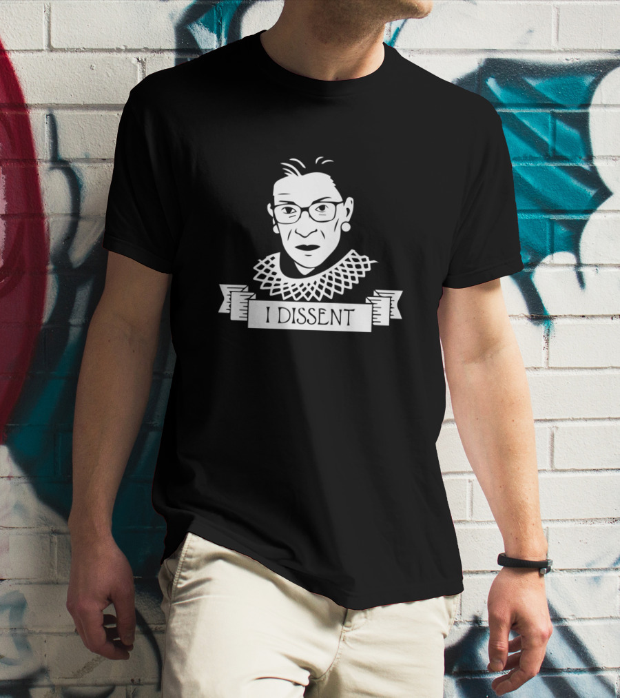 I Dissent Ruth Bader Ginsburg Iconic T-Shirt