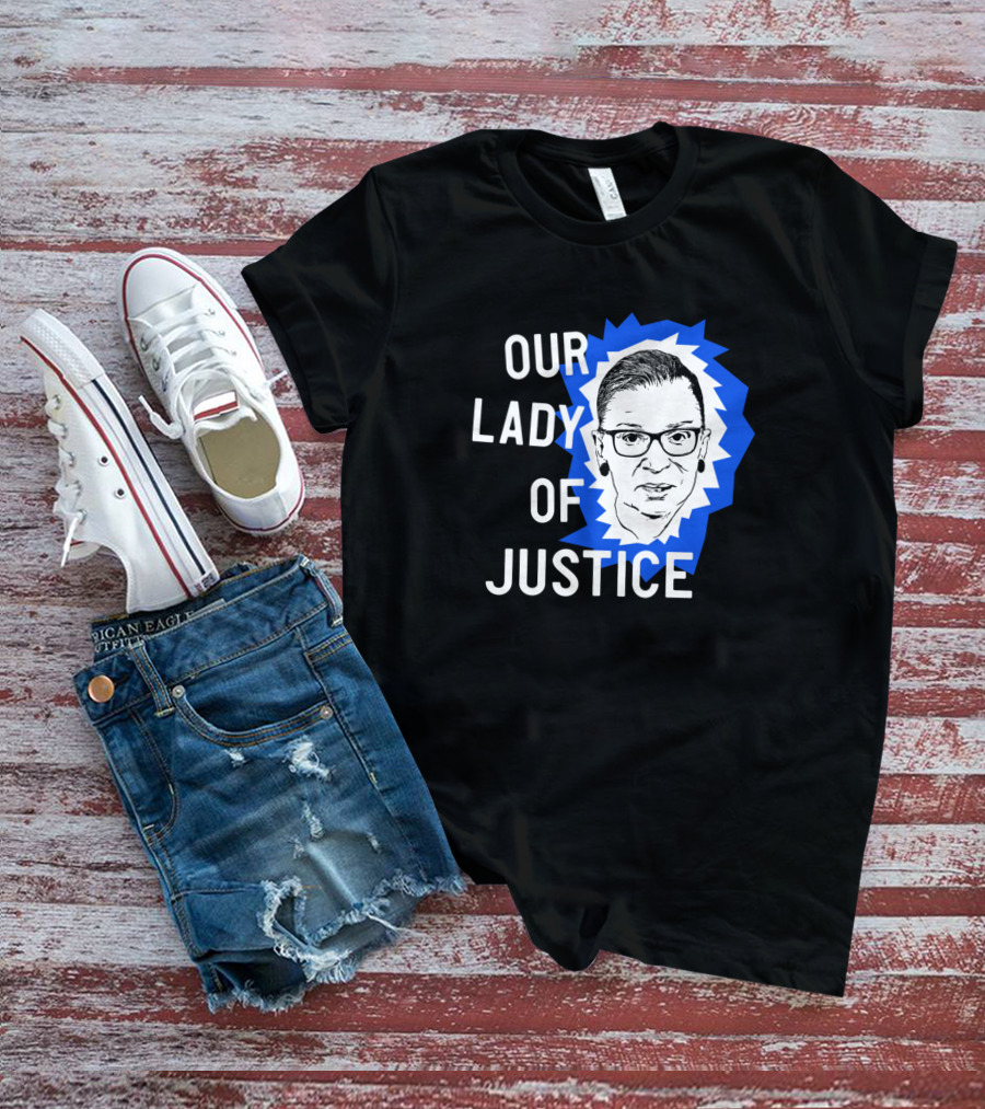 Our Lady Of Justice Ginsburg T-Shirt