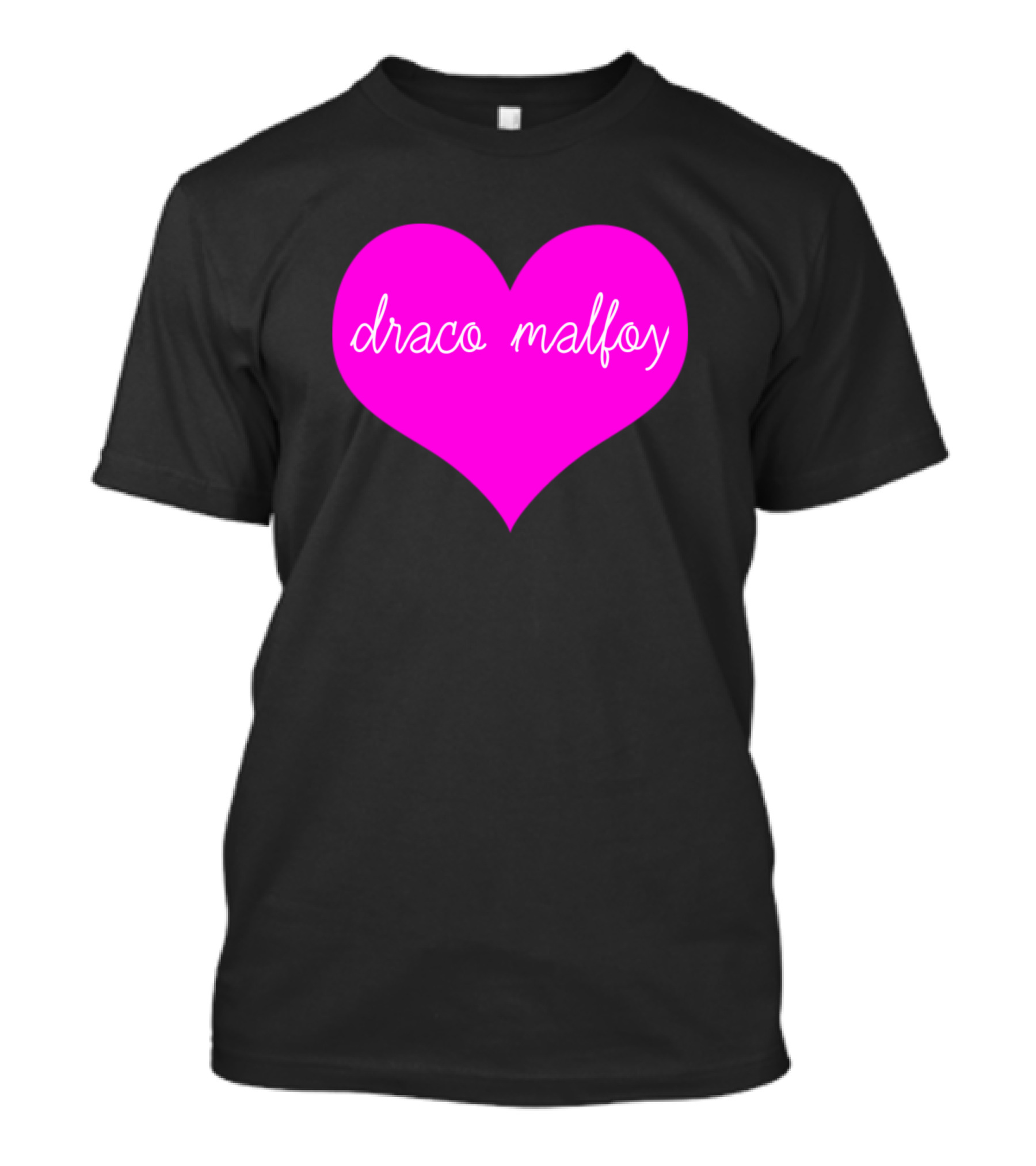 Draco Malfoy Heart Big Fun T-Shirt