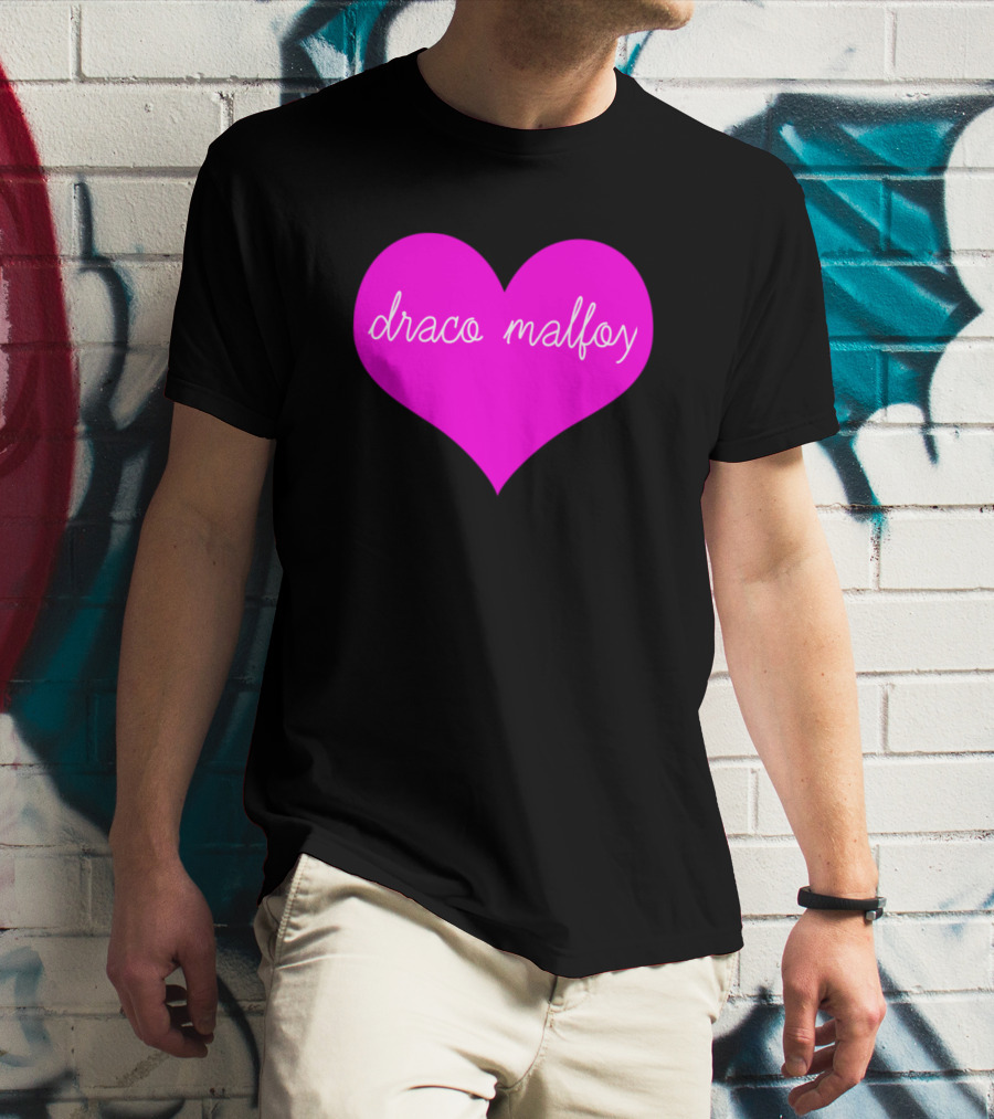 Draco Malfoy Heart Big Fun T-Shirt